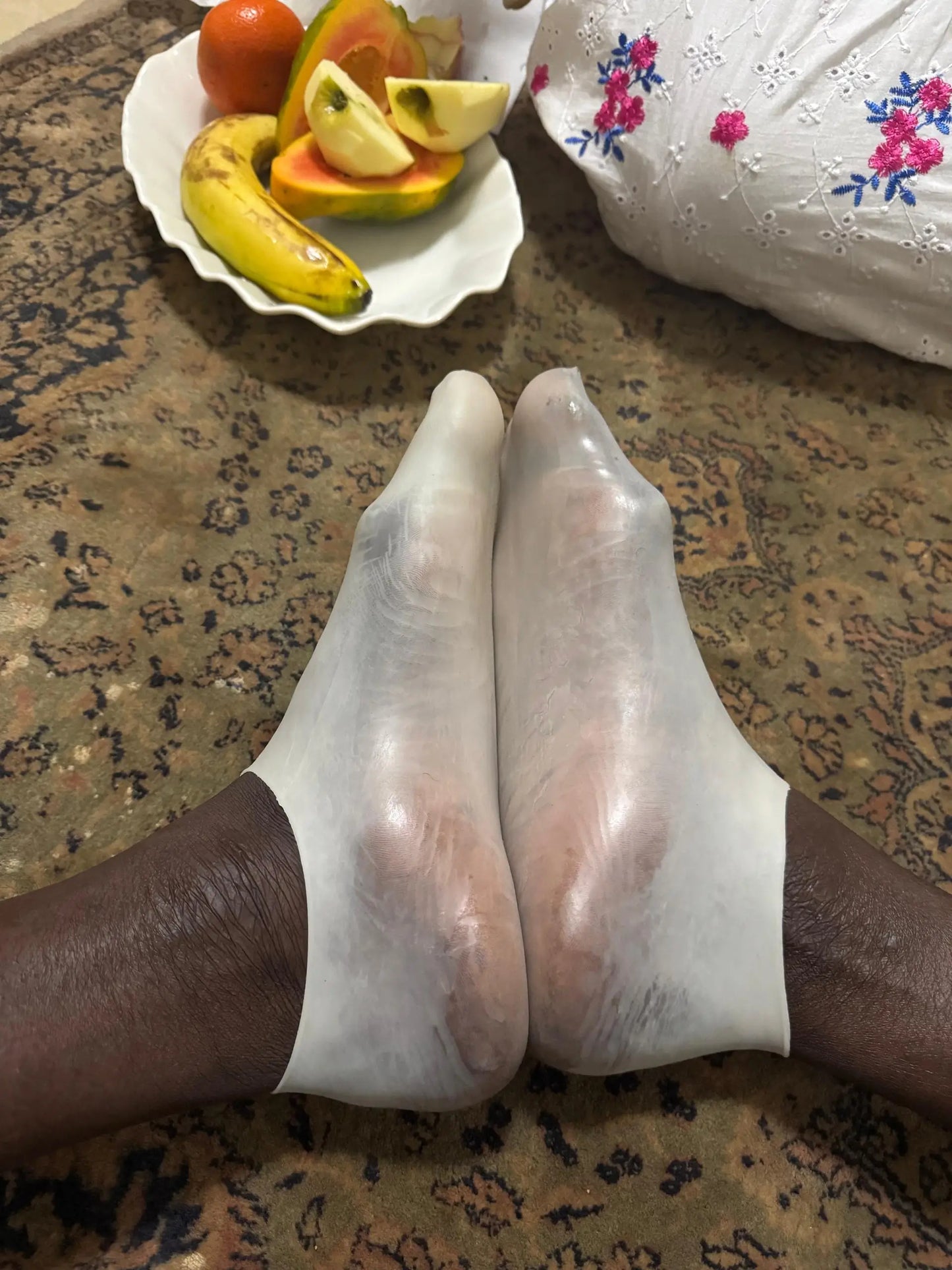 🧦 CHAUSSETTES SILICONE ANTI-CREVASSES